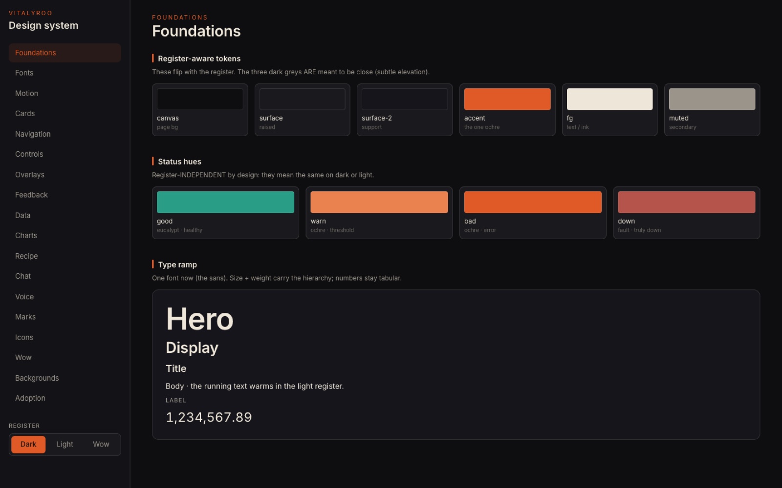 Design System screenshot